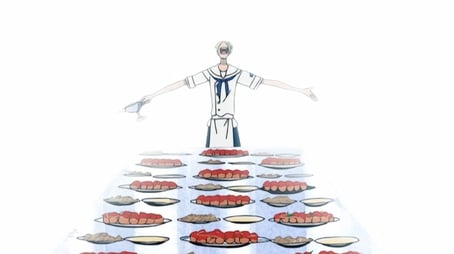 ยอดกุ๊กซันจิ! แสดงฝีมือในโรงอาหารกองทัพเรือ!